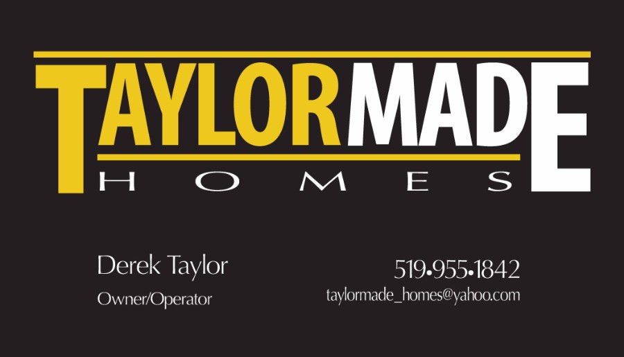 Taylor Made Homes - Derek Taylor