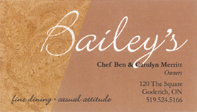 Bailey's Fine Dining