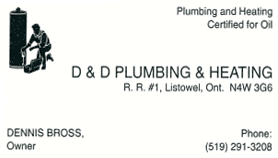 D & D Plumbing & Heating