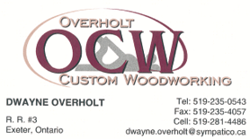 Overholt Custom Woodworking