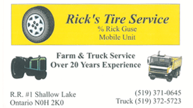 Rick's Tire Service