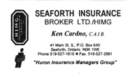 Seaforth Insurance - Ken Cardno
