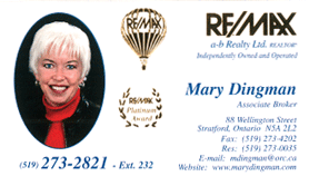 Re/Max (Mary Dingman)