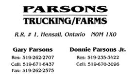 Parsons Trucking/Farms