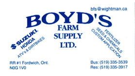 Boyd's Farm Supply Ltd.