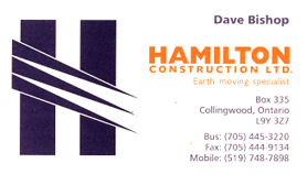 Hamilton Construction Ltd.