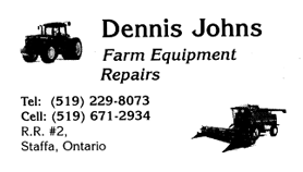 Dennis Johns Farm Equipment Repairs