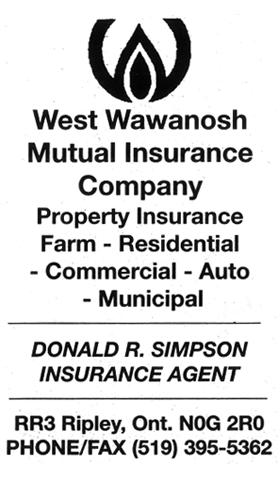 West Wawanosh Mutual Insurance (Donald Simpson)