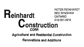 Reinhardt Construction Corp.