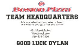 Boston Pizza - Woodstock