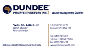 Dundee Private Investors (Wanda Long)