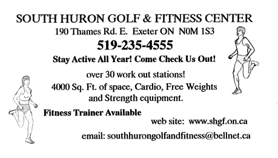 South Huron Golf & Fitness Centre - Fitness