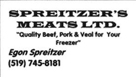 Spreitzer's Meats Ltd.