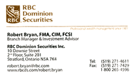 RBC Dominion Securities (Robert Bryan)