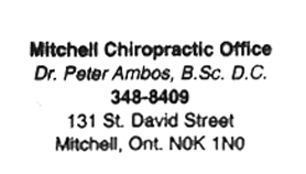 Mitchell Chiropractic Office