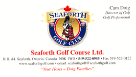 Seaforth Golf Course