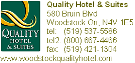 Quality Hotel & Suites (Woodstock)