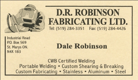 D. R. Robinson Fabricating