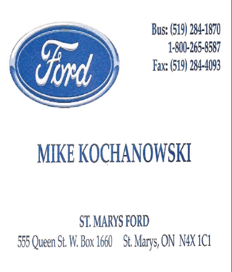 St. Marys Ford - Mike Kochanowski