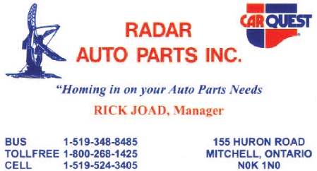 Radar Auto Parts - Rick Joad