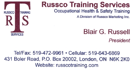 Russco Training Services - Blair Russell
