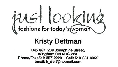 Just Looking - fashions for today's woman