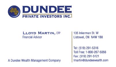 Dundee Private Investors Inc
