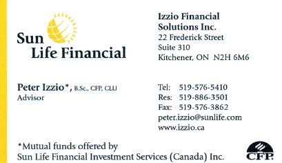 Sun Life Financial-Izzio Financial Solutions Inc.