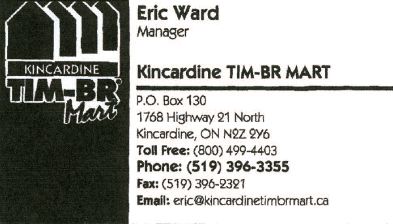Kincardine TIM-BR MART