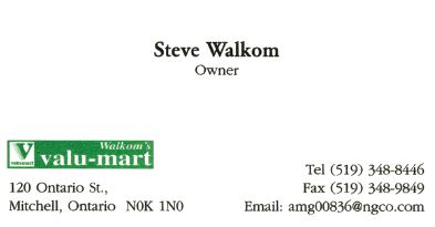 Walkom's valu-mart
