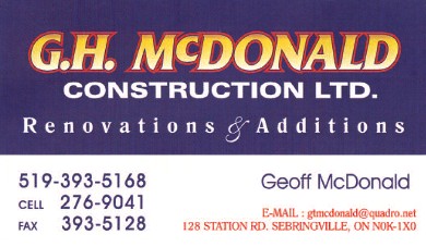 G.H. McDonald Construction Ltd.