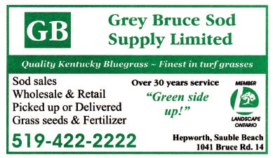 Grey Bruce Sod Supply Limited