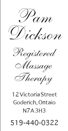 Pam Dickson - Registered Massage Therapy