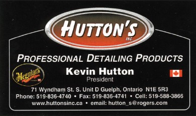 Hutton's Professional Detailing Products