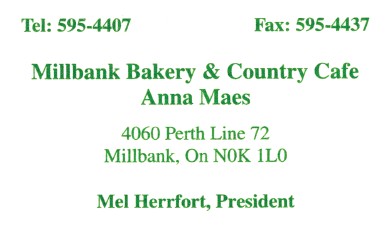 Millbank Bakery & Country Cafe