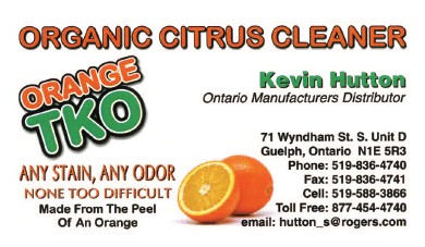 Orange TKO Organic Citrus Cleaner