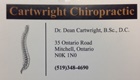 Cartwright Chiropractic - Dr. Dean Cartwright, B.Sc., D.C.