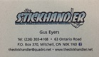 The Stickhandler - Gus Eyers