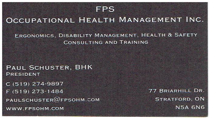 FPS Occupation Health Management Inc.