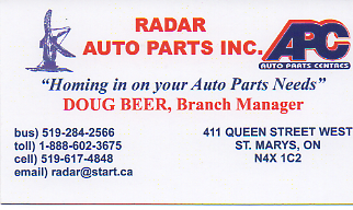 Radar Auto Parts Inc.