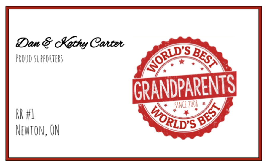 Grandma & Grandpa Carter