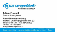 Adam Funnell, Financial Advisor - The Co-operators