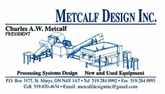 Charles A.W. Metcalf - Metcalf Design Inc.