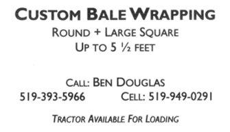 Custom Bale Wrapping