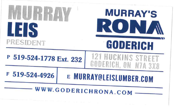 Murray's Rona Goderich