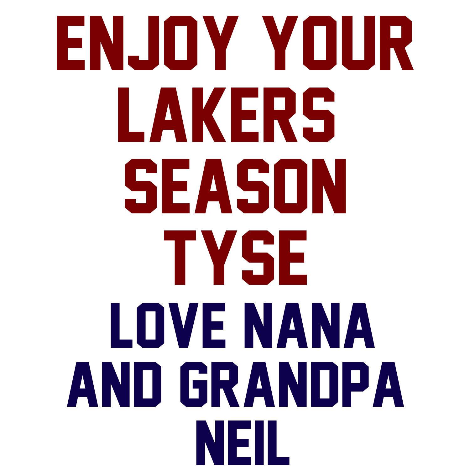 Nana & Grandpa Neil