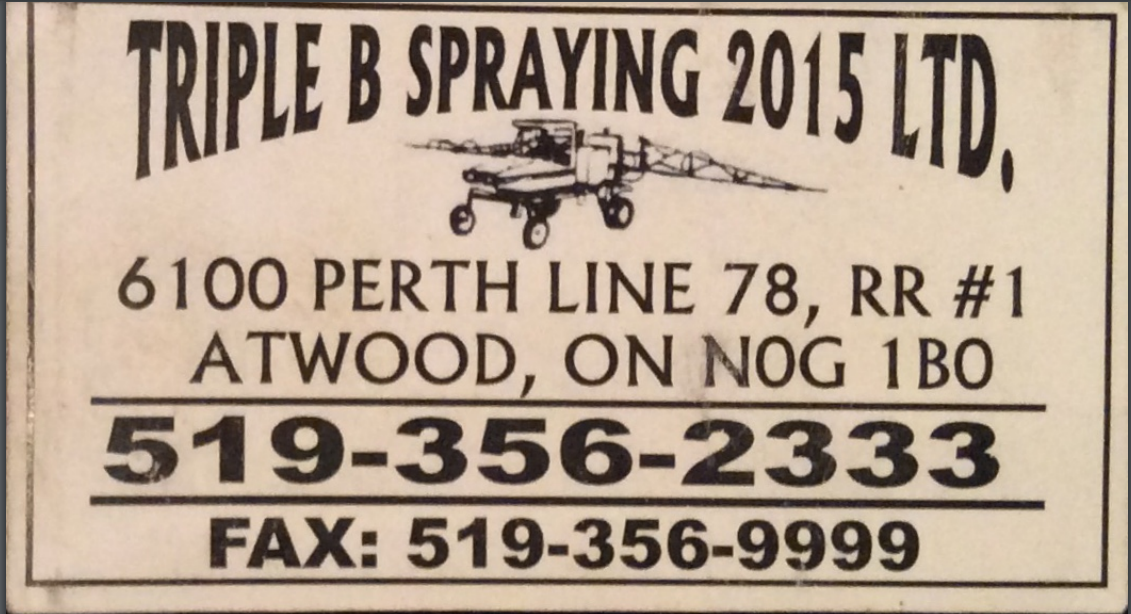 Triple B Spraying 2015 Ltd.